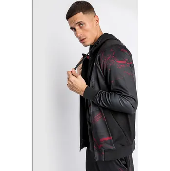 Pánská mikina Pánská mikina VENUM UFC Authentic Fight Week 2.0 KPZ - černo/červená L