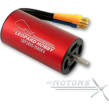 RC vybavení LEOPARD LBP2850/2Y KV3580 4-polový Inrunner Brushless Motor