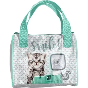 Kabelka PASO Kabelka dívčí taška kočka s foťákem