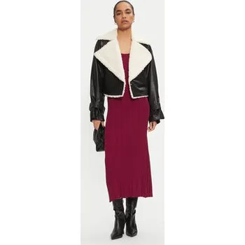 Pánská casual bunda Hugo Bunda z imitace kůže Anitta-1 50524091 Černá Relaxed Fit 42