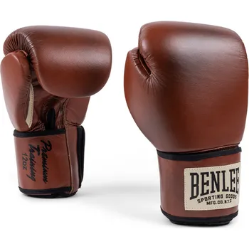 Boxerské rukavice Boxerské rukavice BENLEE PREMIUM TRAINING - hnědé 12 oz