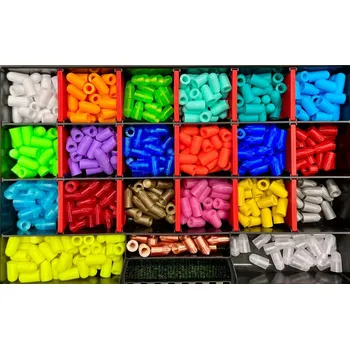 pumpička Bike tuning centrum Čepičky na ventilek FV plastová nalá set 2ks světle růžová