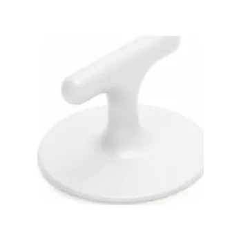 Nábytkové kování Rujzdesign Úchytka knopka STYLLA / Bílá matná