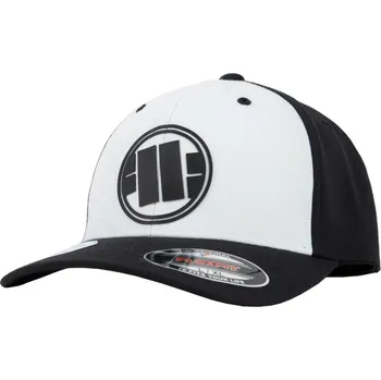 Kšiltovka PitBull West Coast Kšiltovka Full Cap NEW LOGO - bílo/černá L/XL