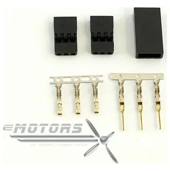 RC vybavení JST-SH servo konektor (JR) – pár