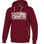 PitBull West Coast Pánská mikina Blood Dog KP - vínová XL