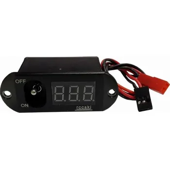 vypínač 2v1 digitální vypínač s UBEC a displejem