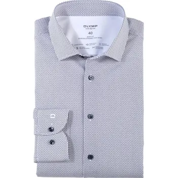 OLYMP 24/7 Dynamic Flex pánská společenská košile 215864 39 Červená 41