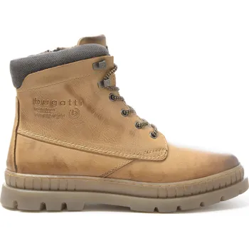 Pánská zimní obuv Bugatti Kožené boty Kotníkové Boty Hnědé 43