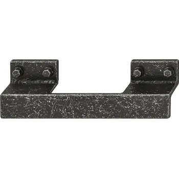 Nábytkové kování Häfele Úchytka ZELDO / Černé železo 32 mm