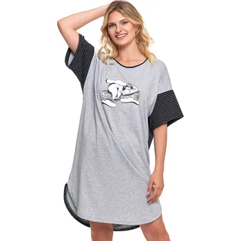 Dámská noční košile Moraj PDK3300-005 barva:šedá S