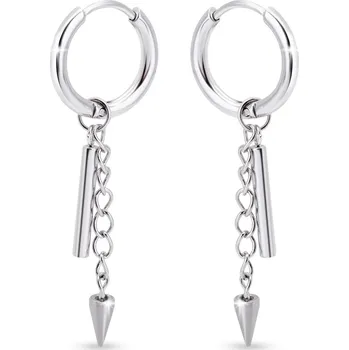 Náušnice biju Náušnice z chirurgické oceli, visací tyčinka 1003292