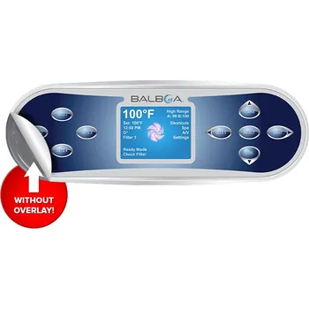 Wellis Ovládací panel TP800 - bez nálepky - ACM0543