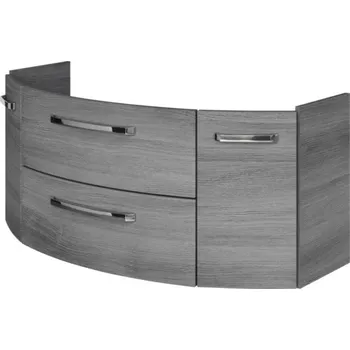 Koupelnový nábytek Koupelnová skříňka pod umyvadlo Jungborn VENTITRE grafit 116,3 x 49,2 x 46 cm