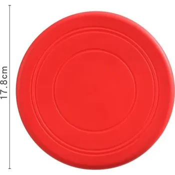 Hračka pro psa Létající disk pro psy a kočky | hračka pro domácí mazlíčky - Červené