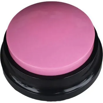 Interaktivní tlačítko pro děti a mazlíčky | učící hračka - růžový