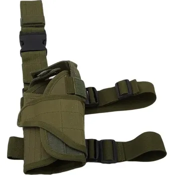Příslušenství pro sportovní střelbu Univerzální stehenní pistolové pouzdro pro lovce | Stehenní organizér, pistolové pouzdro - vojenská zelená