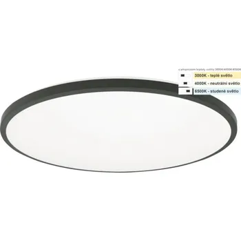 LED stropní svítidlo Top Light Onyx KL CCT IP44 24 W 2400 lm 3000-4000-6500 K černé