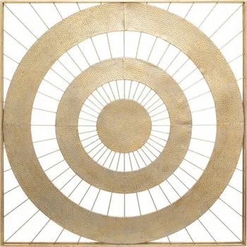 Atmosphera Kovová nástěnná dekorace LOUISE, 90 x 90 cm