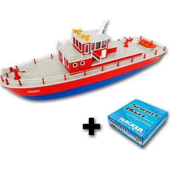 RC model lodě HASIČSKÁ LOĎ s pohonem a servem