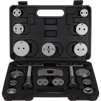 Autodílna SIXTOL Stlačovák brzdových pístů Mechanic Brake Set Black 18, sada 18 ks