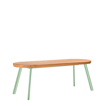 SPOT SP-490W-2-NC 2 místná dřevěná lavice