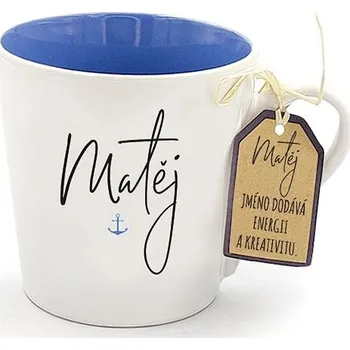 Stolování Nekupto Hrnek se jménem MATĚJ Original 300 ml