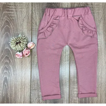 Baby Powder Handmade Kalhoty s ozdobenými kapsami růžové 74 růžová