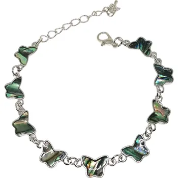 Náramek Náramek s perletí paua motýlek - Novinka