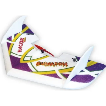 RC model letadla HotWing MINI 500 ARF fialový