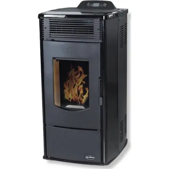 Krbová kamna Kamna keramická TIM SIS RITTIUM černá 7,6kW, na peletky