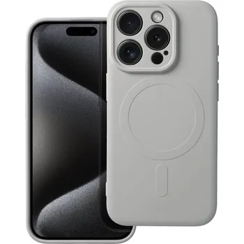 KRYT IPHONE 15 PRO HEYCASE SILICONE MAG MAGSAFE TITANIUM