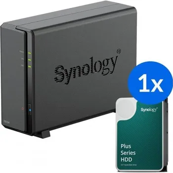 Synology DS124 +1x HAT3310-12T (1x 12TB)