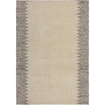 Hans Home Ručně tkaný kusový koberec Minerals Border Black/White - 80x150 - doprava zdarma