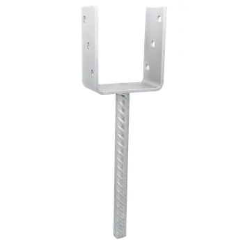 HPM TEC Kotevní patky U Rozměry: 81x60x5,0 - 20x200