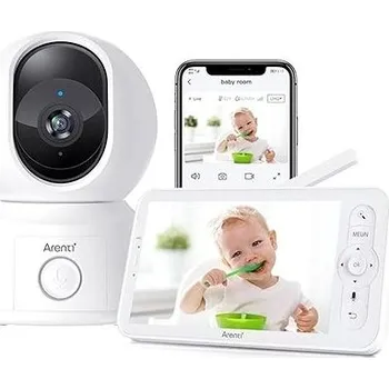 IP kamera ARENTI 2MP/1080P Wi-Fi Video Baby Monitor Kit with LCD Screen