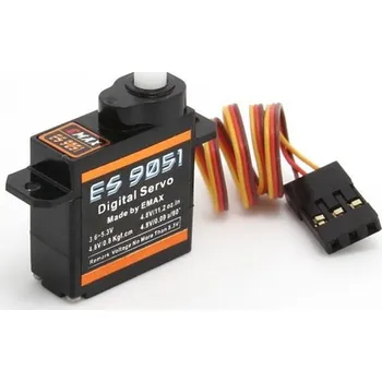 RC vybavení Emax ES9051 0.09sec./0.8kg/4.1g digital