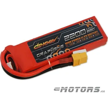 Trakční baterie Dinogy Graphene 2200mAh 2S 65C