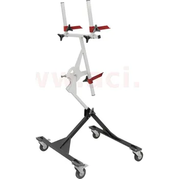 Pojízdný, plně nastavitelný stojan na lakování