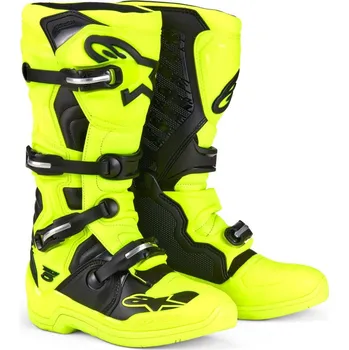 Moto obuv Boty TECH 5, ALPINESTARS (žlutá fluo/černá) 2026 52