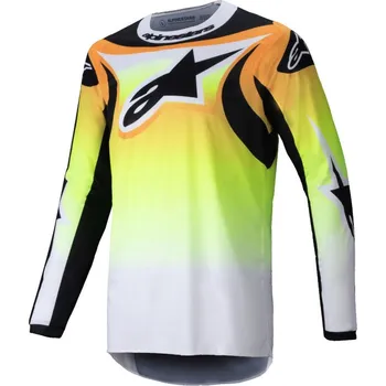 Moto bunda Dres FLUID WURX, ALPINESTARS (žlutá/černá) 2025 L