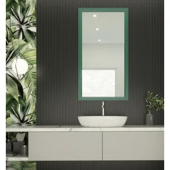 Zrcadlo Home decoration Designové zrcadlo SIENNA / Zelená matná