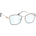 BRILO Dioptrické brýle pro práci u počítače 510-A +3,00 gold flex