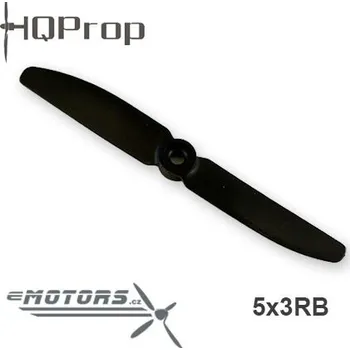 RC náhradní díl HQProp 5x3 dvoulistá vrtule CW - Černá SPU