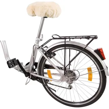 Sedlo na kolo Fellhof Kožešinový potah na sedlo kola Zvolte variantu: Přírodní