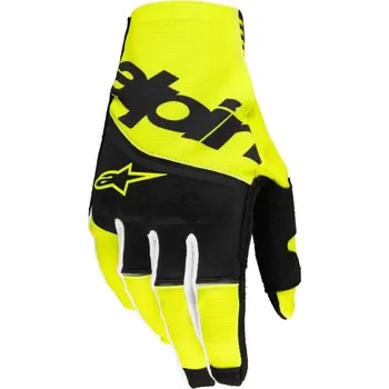 Moto rukavice Rukavice TECHSTAR, ALPINESTARS (černá/žlutá fluo) 2026 M
