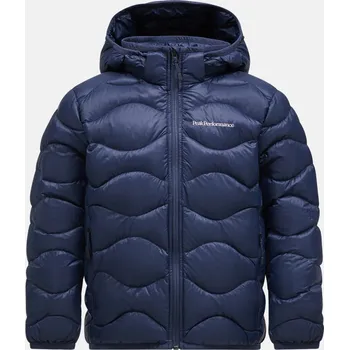 Chlapecká bunda BUNDA PEAK PERFORMANCE JR HELIUM DOWN HOOD JACKET BLUE SHADOW