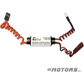 vypínač Dálkový vypínač pro motory s magnetoelektrickým zapalováním