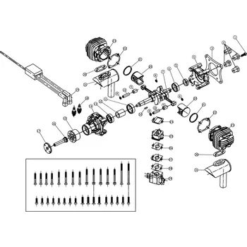 Píst motoru EME70-20 Píst