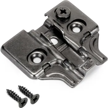 Nábytkové kování Emuca Podložka závěsu s 3D excentrem CLIP X91 / Titan 2 mm